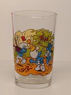 Smurfen Peyo Benedictin 1987 vintage glas, Ophalen of Verzenden