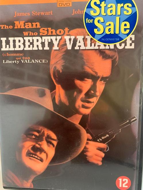 The Man Who Shot Liberty Valance, Cd's en Dvd's, Dvd's | Klassiekers, Zo goed als nieuw, Ophalen of Verzenden