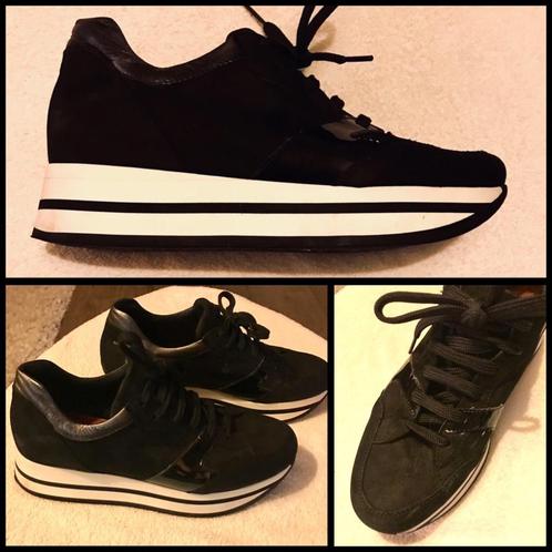 Zwarte sneakers, merk ‘Via Limone’, maat 37,, Kleding | Dames, Schoenen, Zo goed als nieuw, Sneakers, Zwart, Ophalen of Verzenden