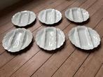 6 assiettes à asperges - Limoges R.Leclair -Neuf, Antiquités & Art, Enlèvement