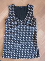 splinternieuw zwart-wit-bruin topje van het merk Melvin, Neuf, Manches courtes, Enlèvement ou Envoi, Noir