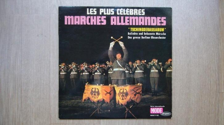 MARCHES MILITAIRES ALLEMANDES - DISQUE 33 T, CD & DVD, Vinyles | Musique du monde, Comme neuf, Européenne, 12 pouces, Enlèvement