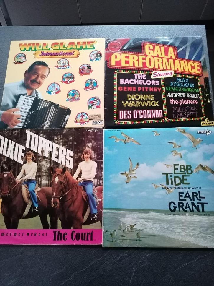 4x vinyl, Cd's en Dvd's, Vinyl | Overige Vinyl, Gebruikt, 12 inch, Ophalen of Verzenden