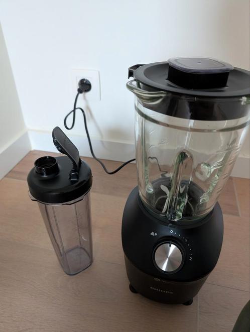 Philips ProBlend blender zwart, Elektronische apparatuur, Blenders, Zo goed als nieuw, Blender, Ophalen of Verzenden