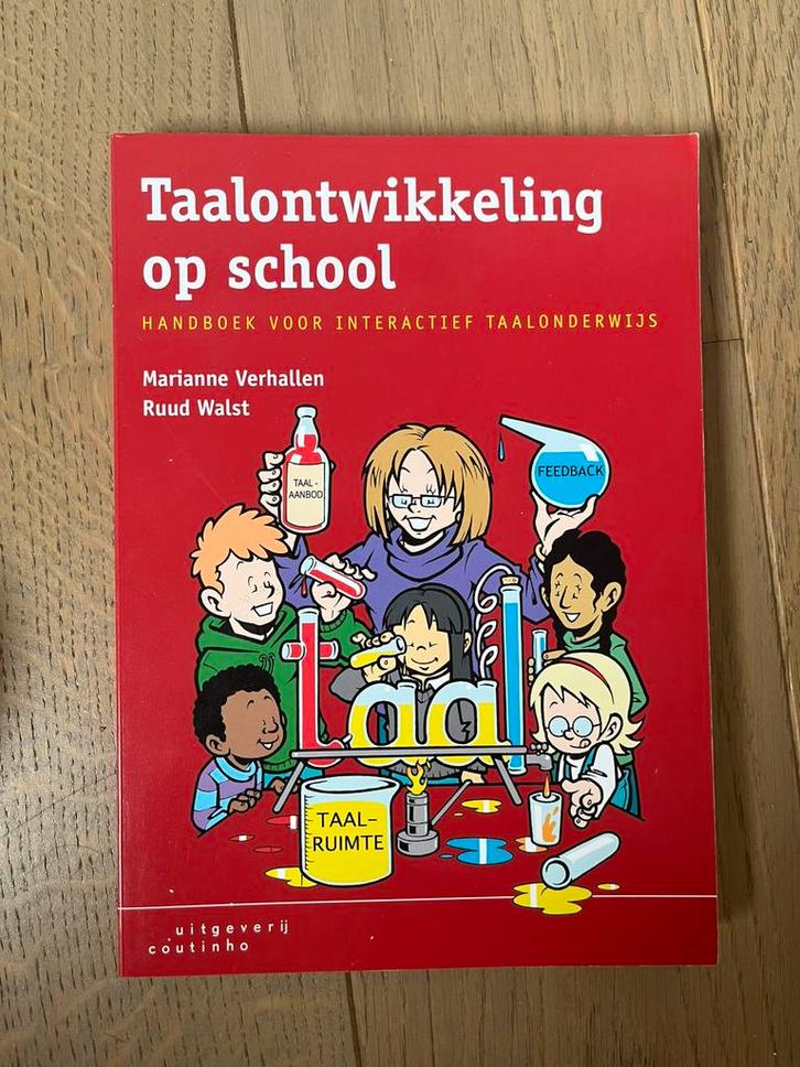 Marianne Verhallen - Taalontwikkeling op school, Boeken, Studieboeken en Cursussen, Nieuw, Ophalen