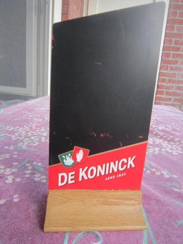 klein krijtbordje DE KONINCK beschikbaar voor biedingen