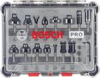 NIEUWE FREESSET BOSCH PRO 15 DELIG 8MM NOOIT GEBRUIKT, Ophalen, Nieuw, Bosch Professional