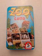 Zoo lotto, in metalen doos, compleet., Hobby en Vrije tijd, Ophalen of Verzenden, Schmidt, Zo goed als nieuw