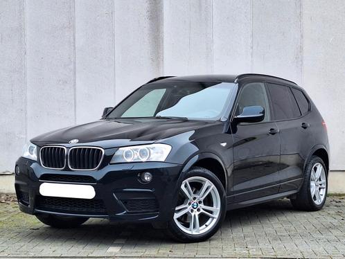 BMW X3 2.0dA xDrive FULL PACK M BOITE AUTOMATIQUE FULL LED, Autos, BMW, Entreprise, X3, Bluetooth, Vitres électriques, Radio, USB