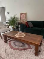 Massief eiken salontafel, Huis en Inrichting, Ophalen, Zo goed als nieuw