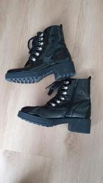 Zwarte Boots maat 39, Comme neuf, Noir, Enlèvement ou Envoi, Boots et Botinnes