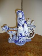 ANTIEK MELKMEISJE DELFT NEDERLAND, Antiek en Kunst, Ophalen of Verzenden