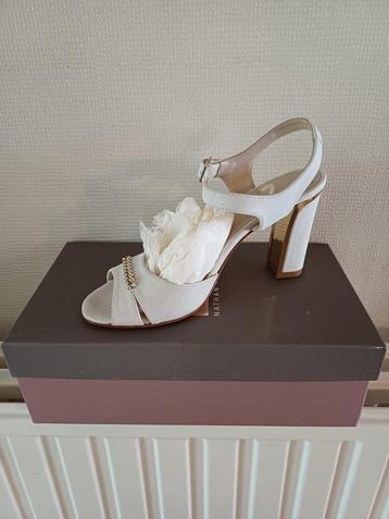 Chaussures d'été blanches Nathan-Baume pour femmes
