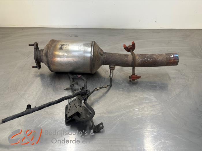 Katalysator van een Ford Transit, Auto-onderdelen, Uitlaatsystemen, Gebruikt, 3 maanden garantie, Ophalen of Verzenden