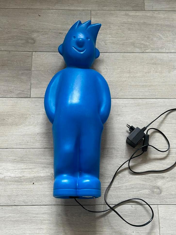 Kuifje lamp, Huis en Inrichting, Lampen | Tafellampen, Zo goed als nieuw, Kunststof, Ophalen