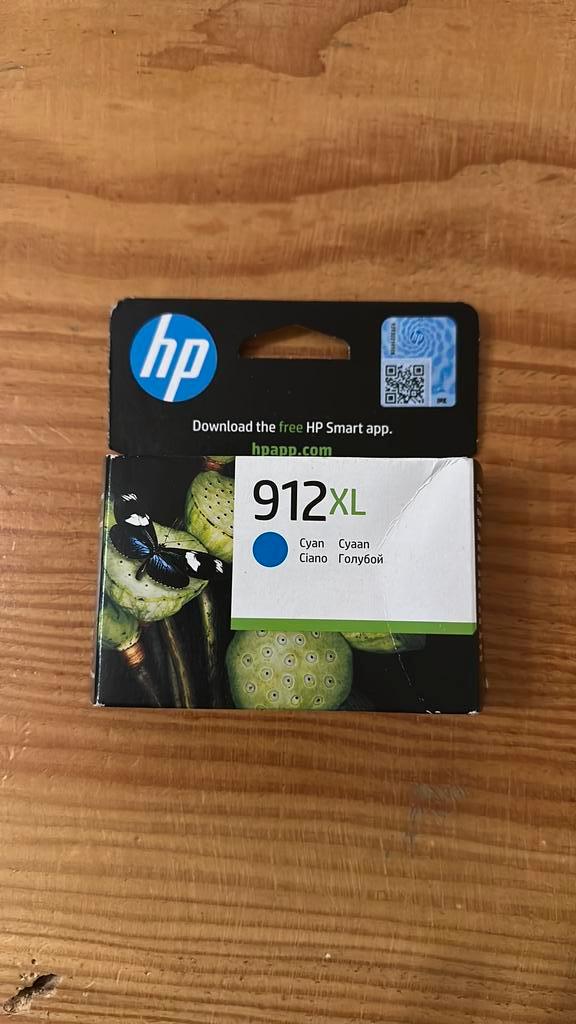 HP 912XL originele high-capacity cyaan inktcartridge, Computers en Software, Printerbenodigdheden, Cartridge, Ophalen