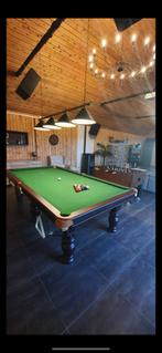 Prachtige pool tafel in snooker look , Nieuwstaat, Sport en Fitness, Ophalen of Verzenden, Zo goed als nieuw