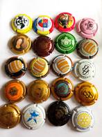 Champagne capsules lot 20, Hobby en Vrije tijd, Ophalen of Verzenden