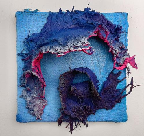 Warm Clothes, Antiek en Kunst, Kunst | Schilderijen | Abstract, Ophalen of Verzenden