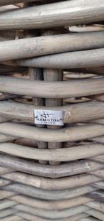 Houtmand Groot 65cm rotan riet Hamilton voor hout of dekens, Huis en Inrichting, Woonaccessoires | Schalen en Manden, Ophalen