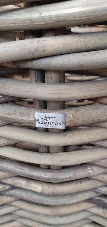 Houtmand Groot 65cm rotan riet Hamilton voor hout of dekens  beschikbaar voor biedingen