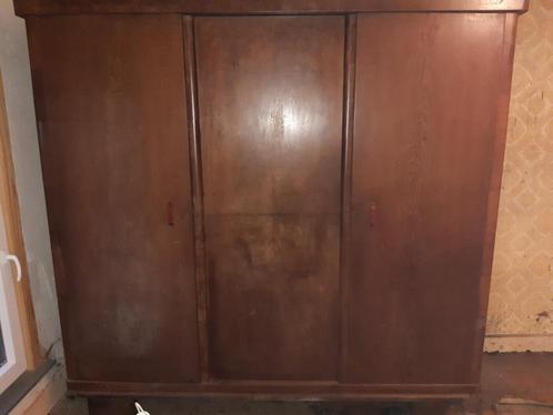 garde robe, Huis en Inrichting, Kasten | Kleerkasten, Gebruikt, Met deur(en), Met hangruimte, Ophalen