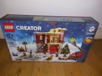10263 LEGO Winter Village Fire Station, Kinderen en Baby's, Speelgoed | Duplo en Lego, Ophalen of Verzenden, Nieuw, Complete set