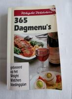 Weight Watchers : 365 dagmenu's - Standaard - 1992, Boeken, Kookboeken, Gelezen, Weight Watchers, Nederland en België, Gezond koken