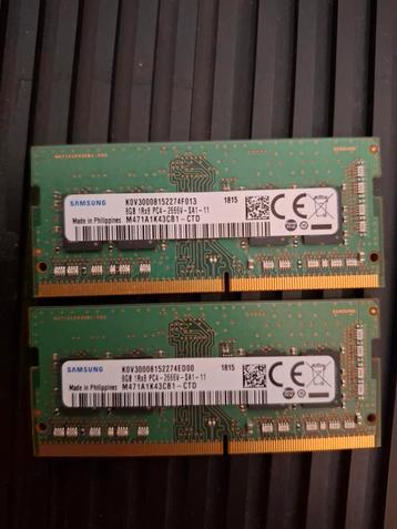 Ram pc4 8gb 2 stuks beschikbaar voor biedingen
