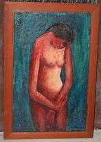 Veldeman - Schilderij olie op paneel - Gesigneerd, Antiek en Kunst, Ophalen of Verzenden