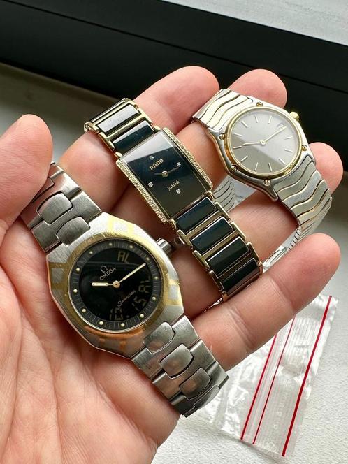 2 montres d’origine 100%, Handtassen en Accessoires, Horloges | Antiek, Omega, Goud