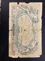 Bankbiljet België 1000 Frank type 1869 groen 7 april 1914, Postzegels en Munten, Bankbiljetten | België, Ophalen of Verzenden