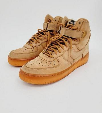Baskets Nike Air Force 1 High GS beige-marron taille 36,5