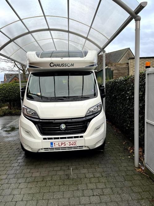 Chausson Welkome 630 Bj 2018 met 52700 Km, Caravans en Kamperen, Mobilhomes, Particulier, Half-integraal, tot en met 4, Chausson