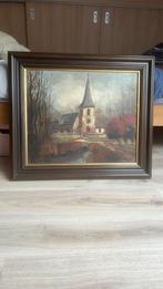 Shilderei kerkje van ellikom, Antiek en Kunst, Kunst | Schilderijen | Klassiek, Ophalen
