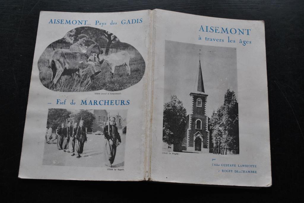 Abbé LAMBIOTTE AISEMONT A TRAVERS LES ÂGES Fosses la Ville, Enlèvement ou Envoi, Utilisé, Abbé LAMBIOTTE