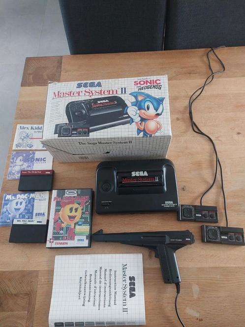 Sega Mastersystem 2, Consoles de jeu & Jeux vidéo, Consoles de jeu | Sega, Utilisé, Master System, Avec 2 manettes, Avec jeux