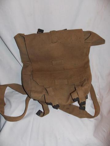 WWI web backpack 