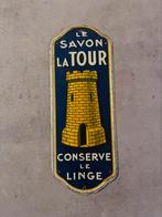 Le Savon la Tour conserve Le signe en tôle, Comme neuf, Enlèvement ou Envoi