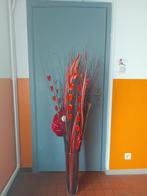 Vase fleurs sèches rouge, Maison & Meubles, Accessoires pour la Maison | Fleurs séchées, Comme neuf, Enlèvement