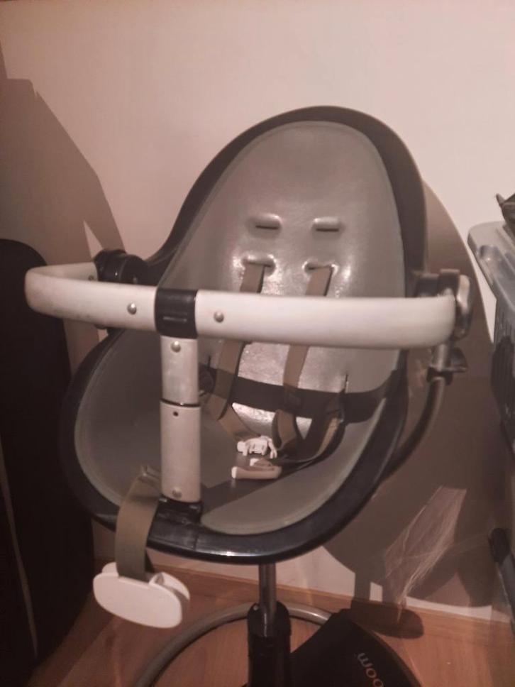 Bloom fresco kinderstoel, Enfants & Bébés, Chaises pour enfants, Utilisé, Chaise évolutive, Coulissant, Plateau amovible, Ceinture(s)