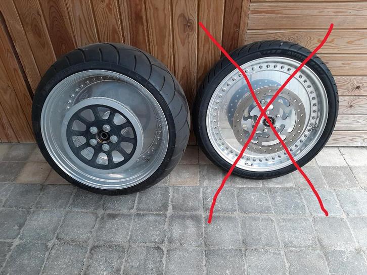 Lot Harley Davidson wielen , velgen, Motoren, Onderdelen | Harley-Davidson, Gebruikt, Ophalen