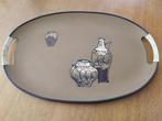 Bruin dienblad met handvat - 45x29,5 cm, Ophalen