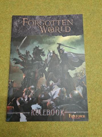 Fireforge Games Forgotten World Regelboek beschikbaar voor biedingen