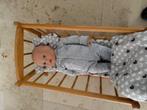 Poppenwieg met pop en beddengoed, Kinderen en Baby's, Speelgoed | Overig, Ophalen, Zo goed als nieuw
