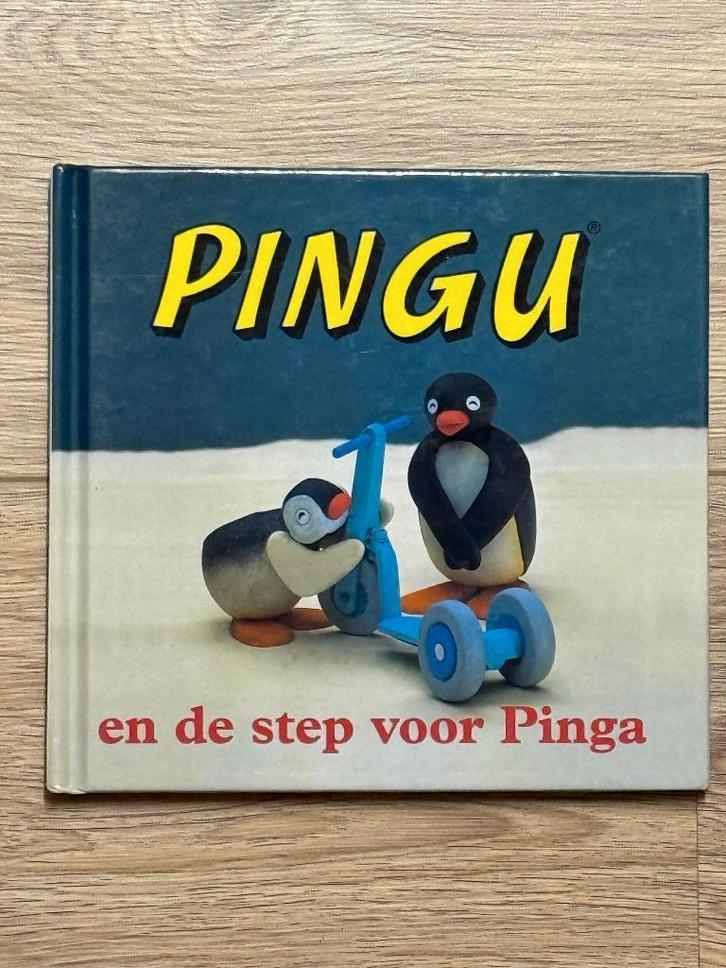 Mini-prentenboek: Pingu en de step voor Pinga, Livres, Livres pour enfants | 0 an et plus, Utilisé, 2 à 3 ans, Enlèvement ou Envoi