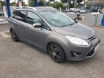 Ford Grand Cmax 1.6dtci  7zit, Auto's, Ford, Voorwielaandrijving, Zwart, 4 cilinders, 7 zetels