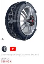Paire de chaîne König K-SUMMIT XXL/K66, Auto diversen, Sneeuwkettingen, Ophalen, Nieuw