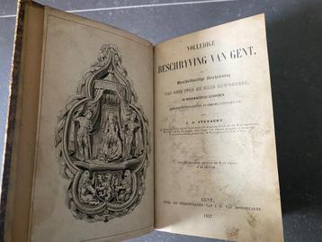 STEYAERT beschryving van Gent 1857 ILLUSTRATIES GAND beschikbaar voor biedingen