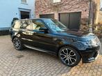 TOPPRIJS Zwarte Range rover sport P300 (si4), Auto's, Zwart, 4 cilinders, Zwart, Leder